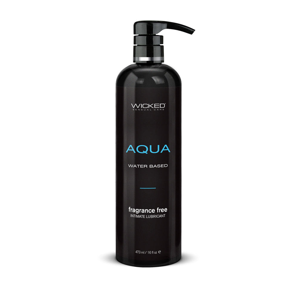 Wicked Aqua Water Based Lubricant 476 Ml (16 Oz) Bottle