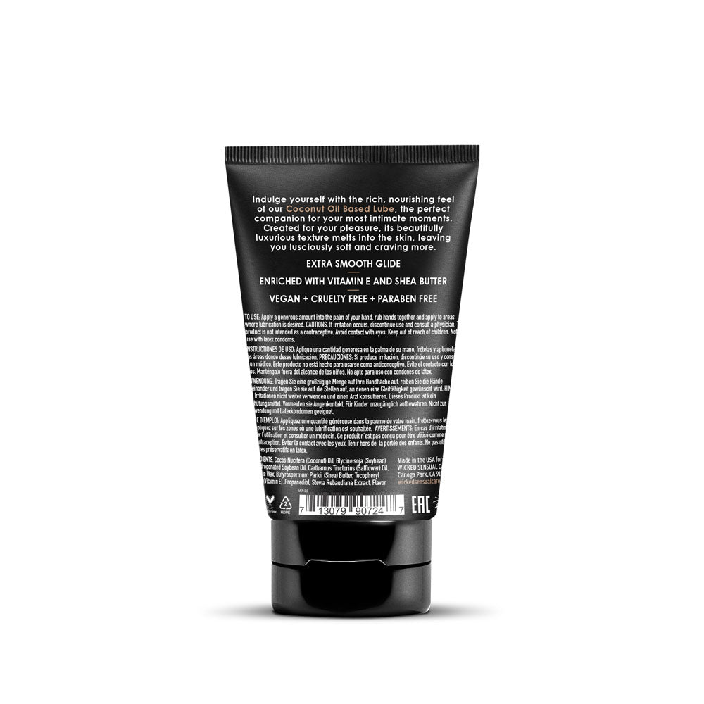 Wicked Coconut Coconut Oil Based Lubricant 120 Ml Tube