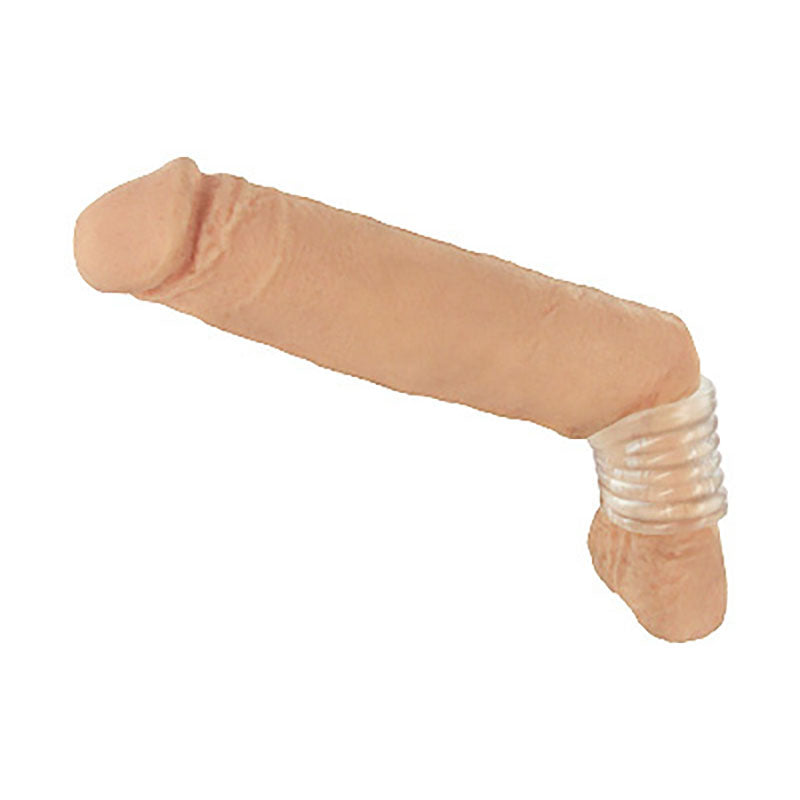 Trinity Spiral Ball Stretcher Clear Ball Stretcher Ring