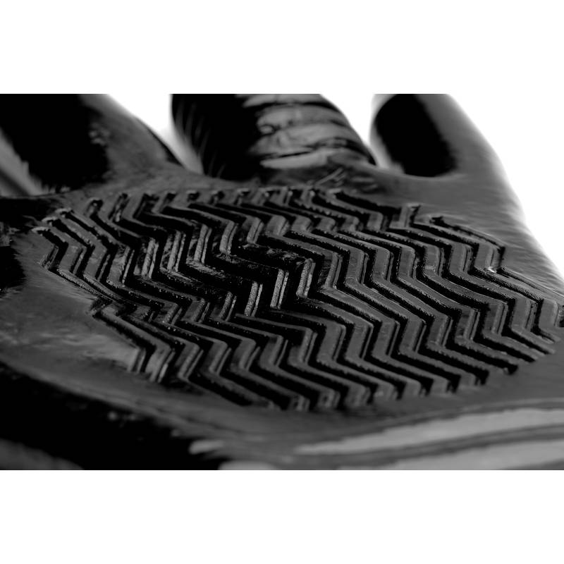 Master Series Pleasure Fister Black Textured Fisting Glove