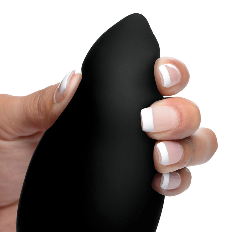 Ass Thumpers The Taper Black 13 Cm Usb Rechargeable Vibrating Butt Plug With Wireless Remote
