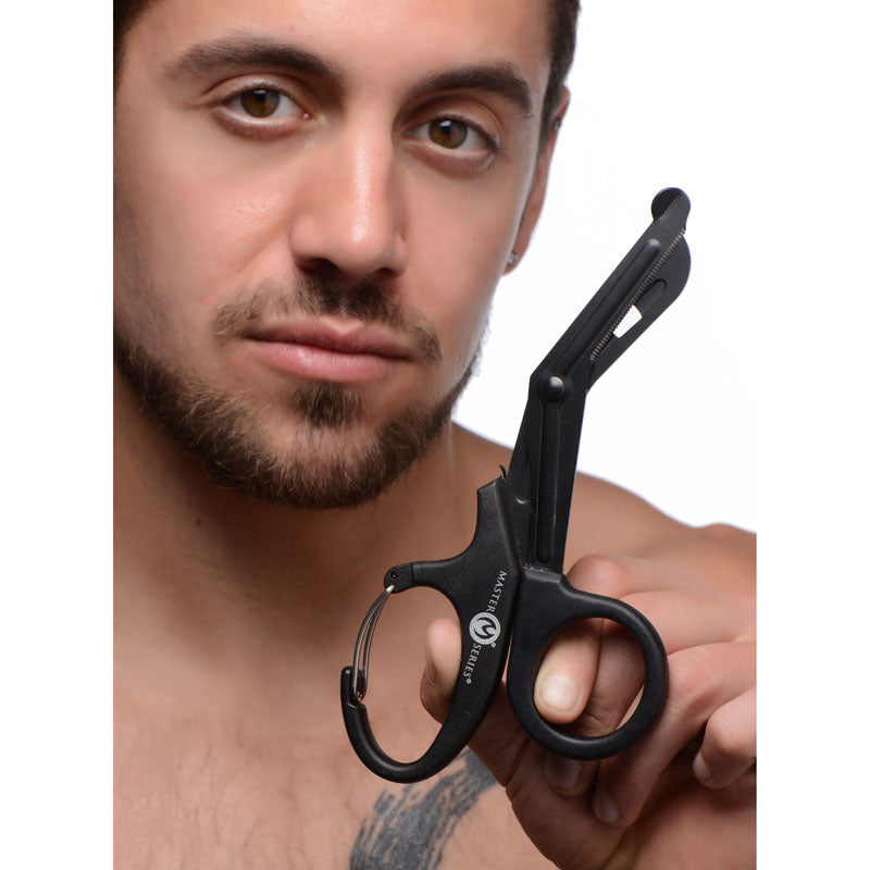 Master Series Snip Black Heavy Duty Bondage Scissors