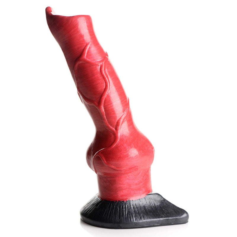 Creature Cocks Hell Hound Canine Penis Silicone Dildo Red 19 Cm Canine Dildo
