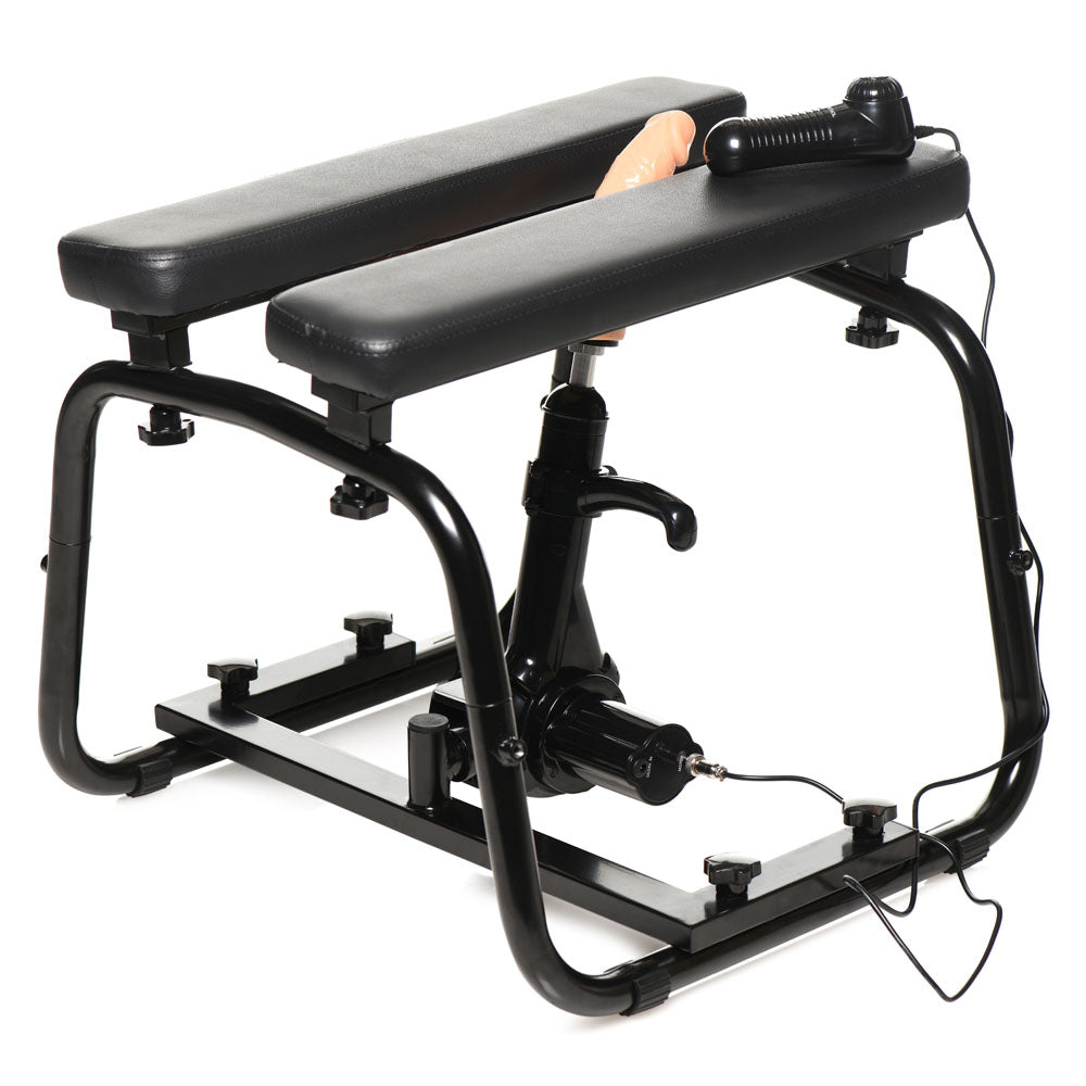 Love Botz Bangin Bench Deluxe With Sex Machine Black Sex Bench With Mains Powered Machine