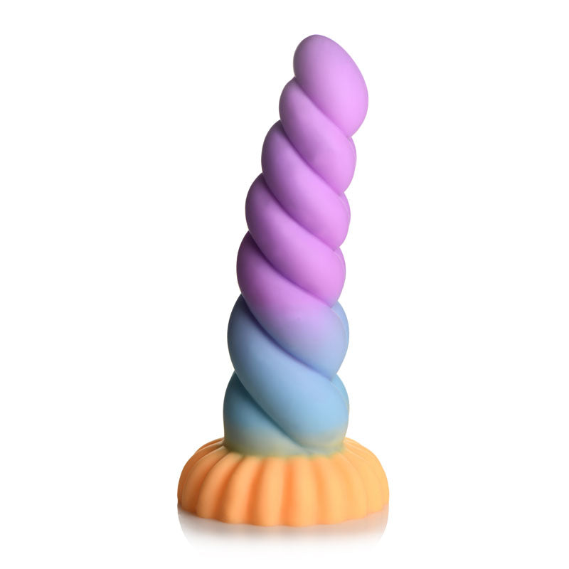 Creature Cocks Mystique Silicone Unicorn Dildo Coloured 21 Cm Fantasy Dildo