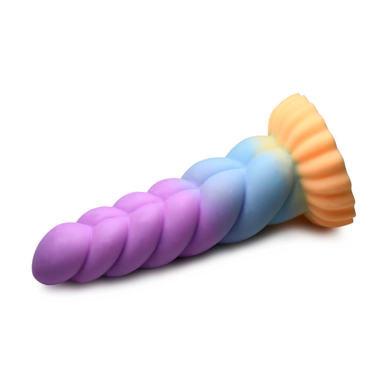 Creature Cocks Mystique Silicone Unicorn Dildo Coloured 21 Cm Fantasy Dildo