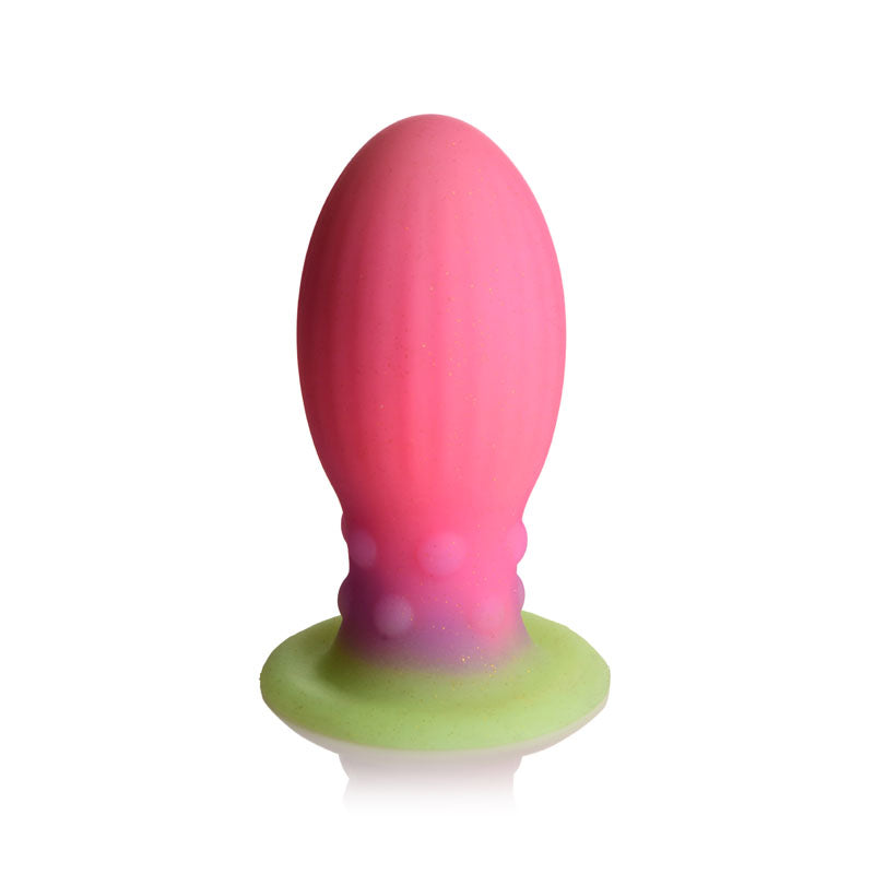Creature Cocks Xeno Egg Glow In Dark Pink 13.3 Cm Large Fantasy Plug