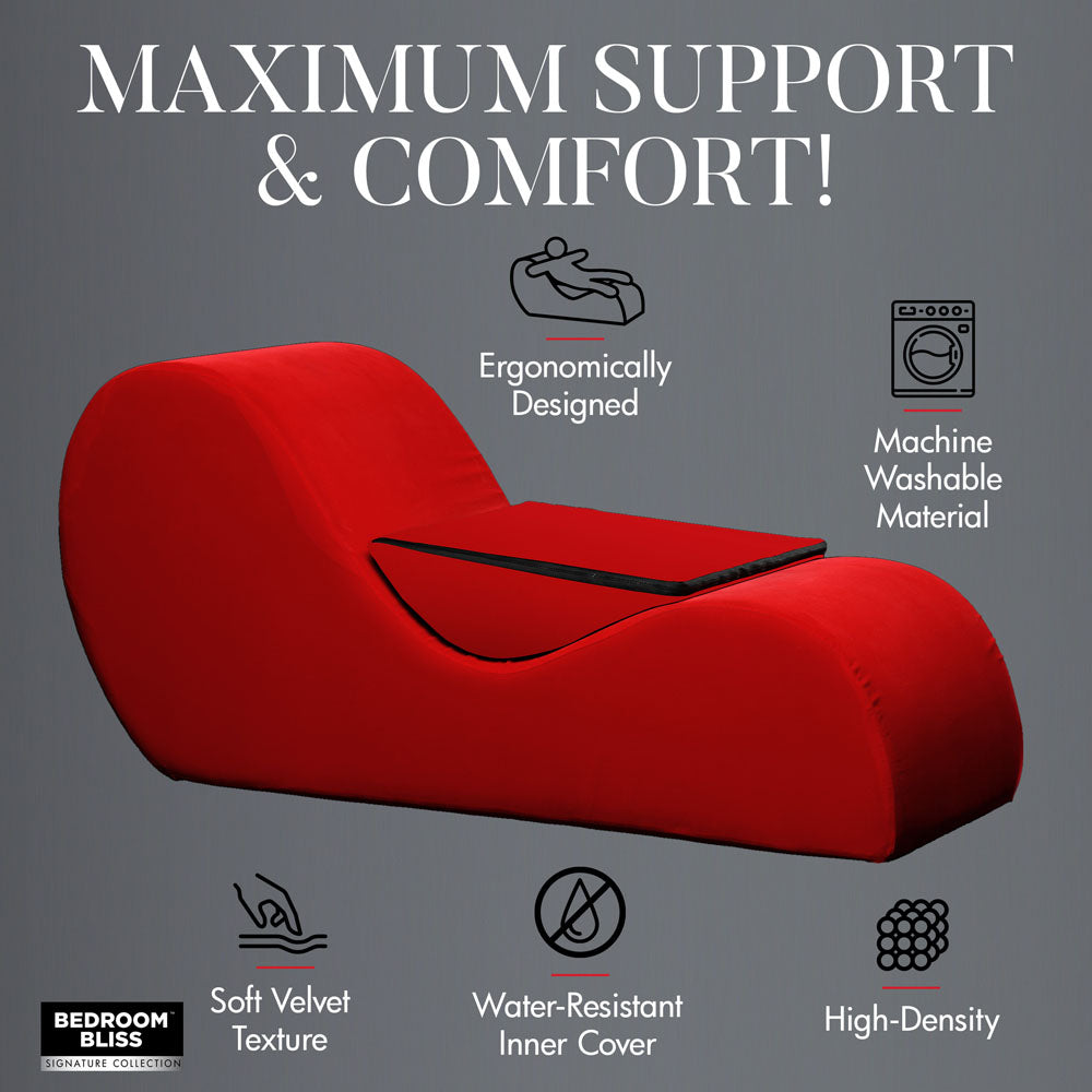 Bedroom Bliss Love Couch Red Sex Furniture