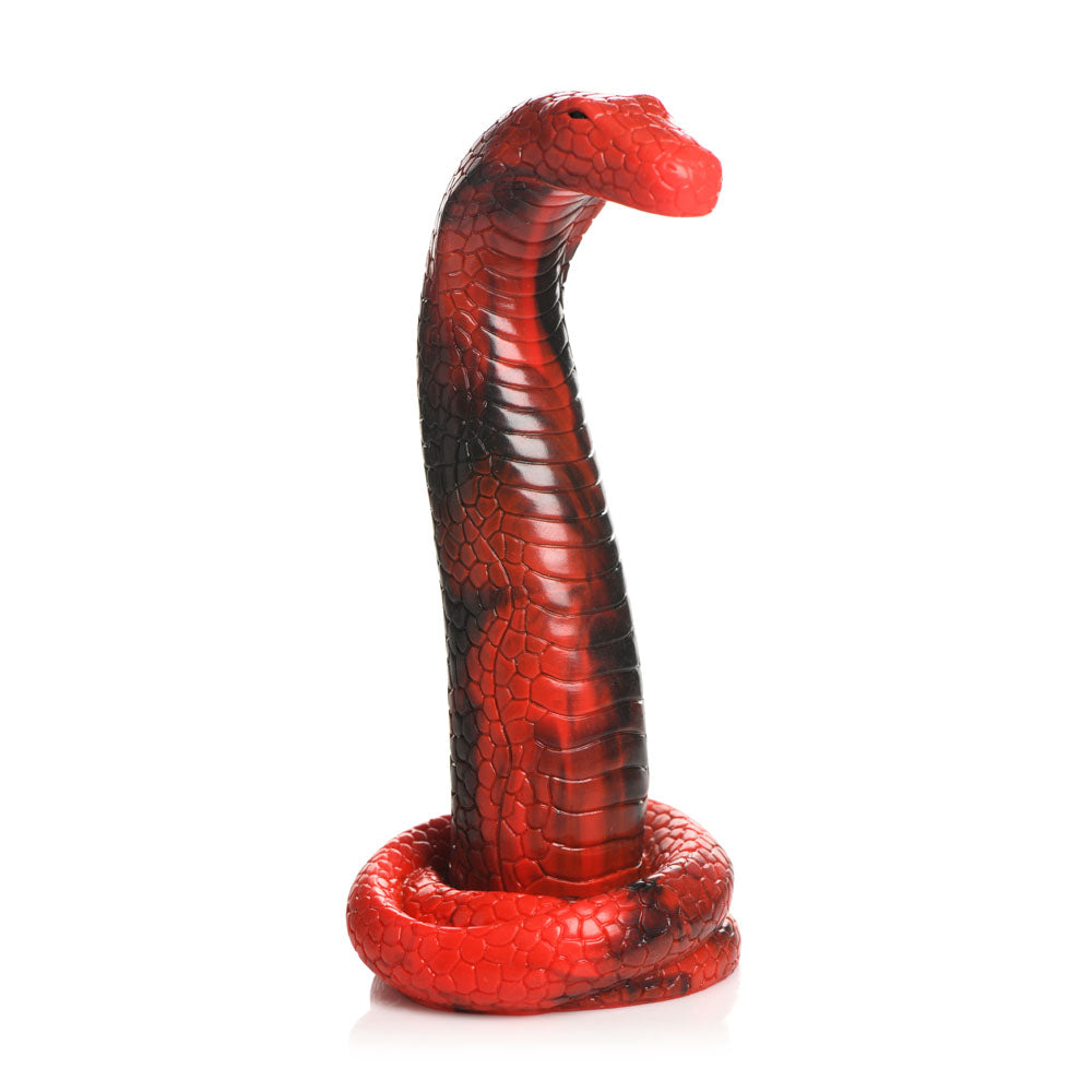 Creature Cocks King Cobra Silicone Dildo Red 21.4 Cm Fantasy Dildo