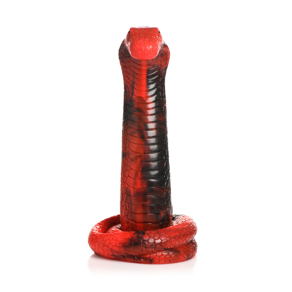 Creature Cocks King Cobra Silicone Dildo Red 21.4 Cm Fantasy Dildo