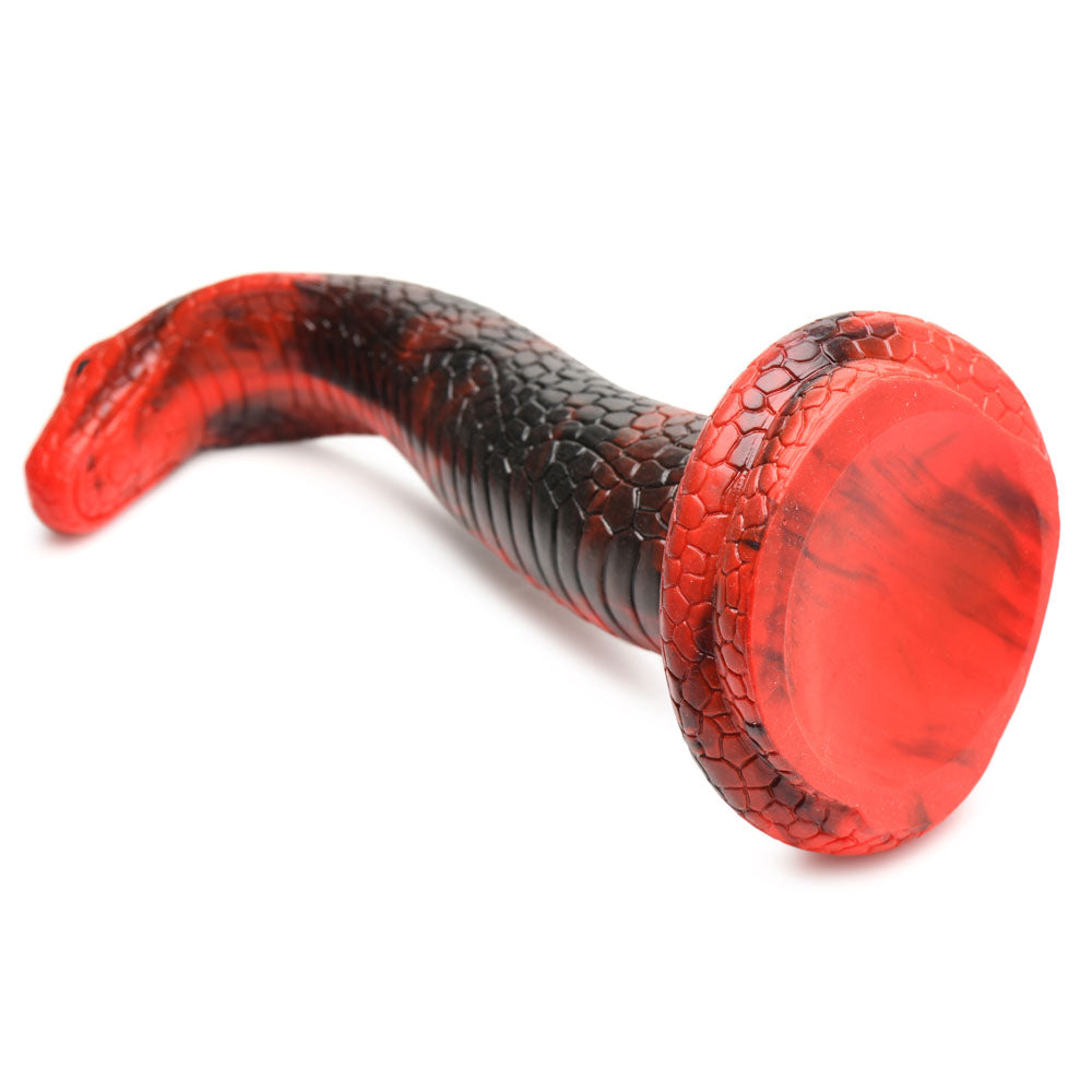 Creature Cocks King Cobra Silicone Dildo Red 21.4 Cm Fantasy Dildo
