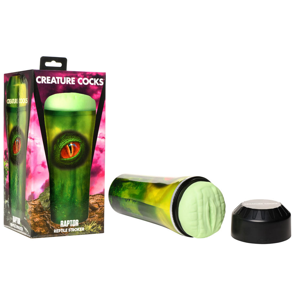 Creature Cocks Raptor Reptile Stroker Green Fantasy Stroker