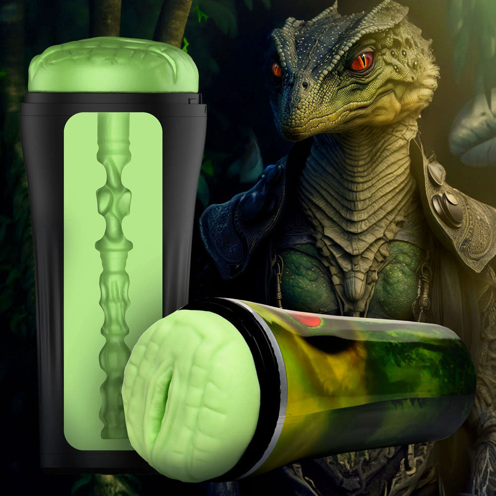 Creature Cocks Raptor Reptile Stroker Green Fantasy Stroker
