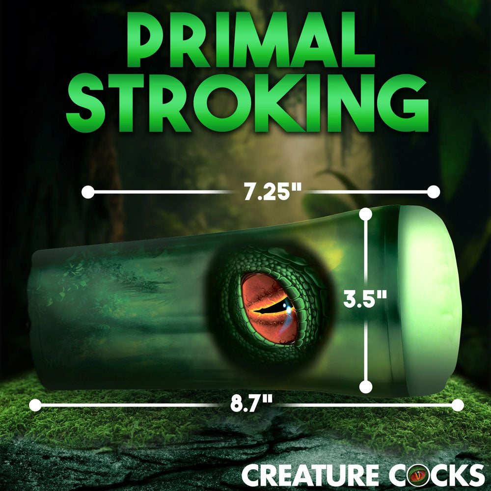 Creature Cocks Raptor Reptile Stroker Green Fantasy Stroker