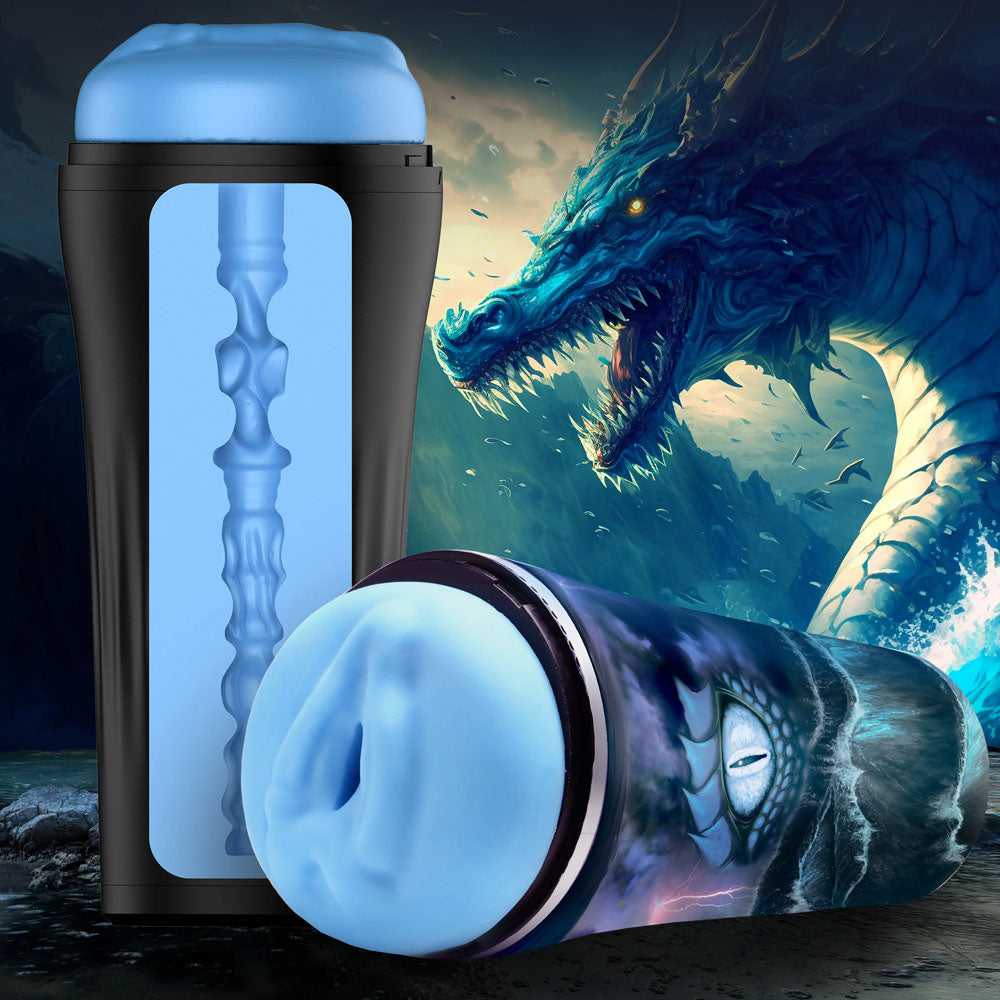 Creature Cocks Pussidon Sea Monster Stroker Blue Fantasy Stroker