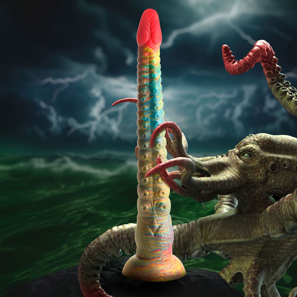 Creature Cocks Tenta Dick Multi Coloured 32 Cm Tentacle Fantasy Dildo