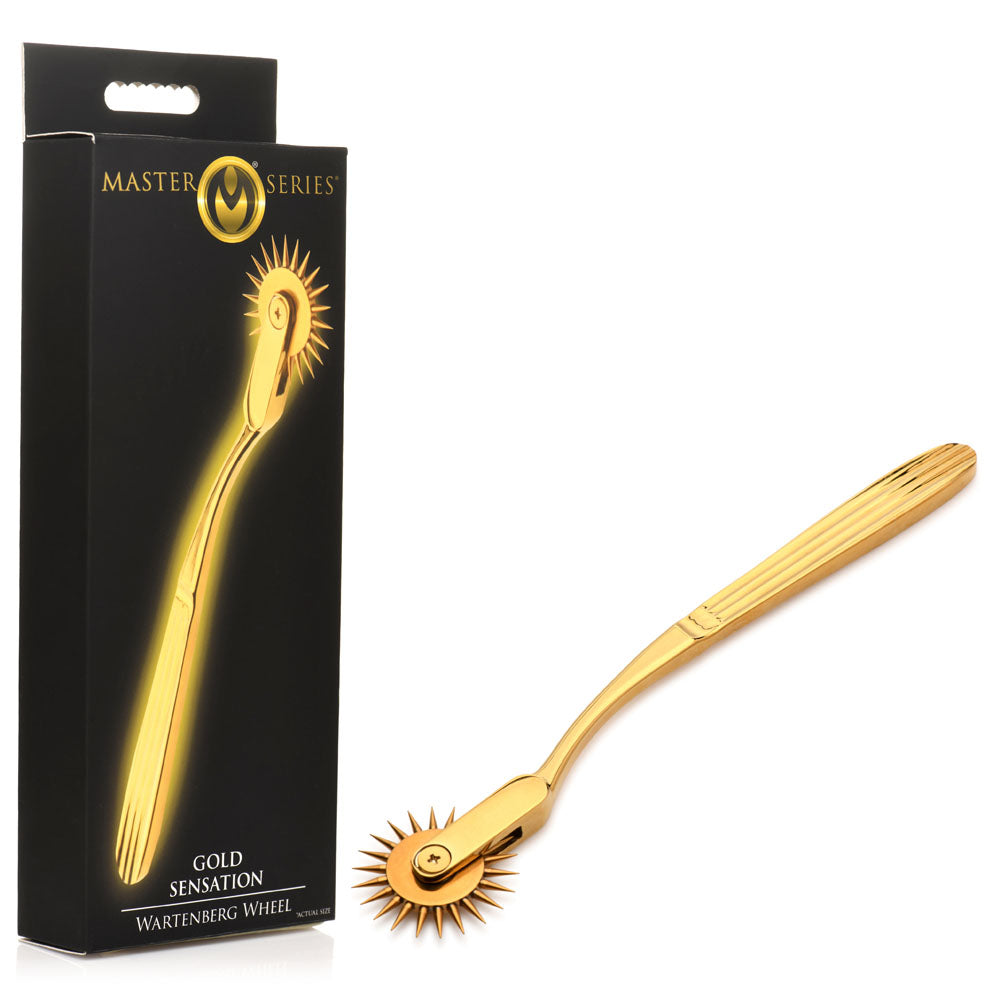 Master Series Gold Sensation Gold Wartenberg Wheel