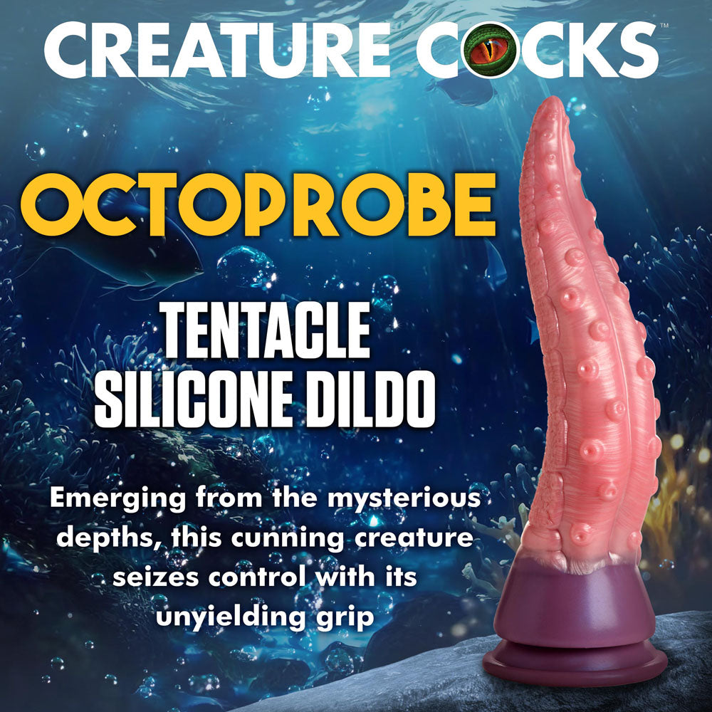 Creature Cocks Octoprobe Pink/Purple 31 Cm Tentacle Fantasy Dildo