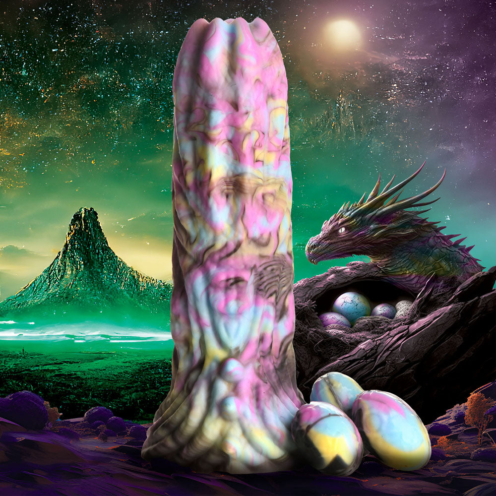 Creature Cocks Dragon Spawn Multi Coloured 18.5 Cm Ovipositor Fantasy Dildo
