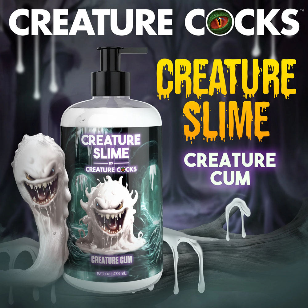 Creature Slime By Creature Cocks Creature Cum Cum Lubricant 473 Ml Pump Bottle