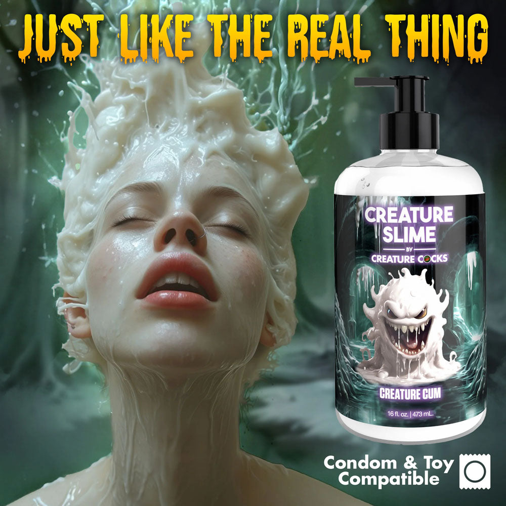 Creature Slime By Creature Cocks Creature Cum Cum Lubricant 473 Ml Pump Bottle