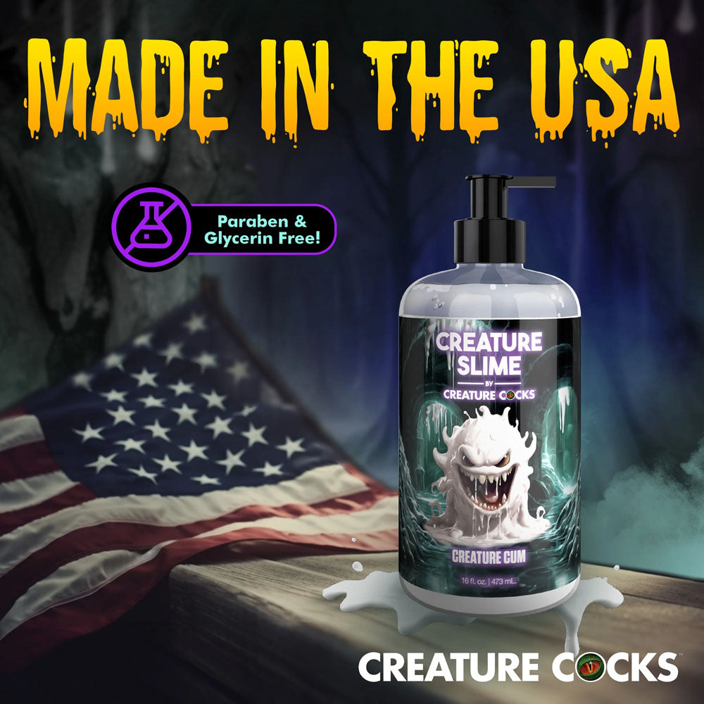 Creature Slime By Creature Cocks Creature Cum Cum Lubricant 473 Ml Pump Bottle