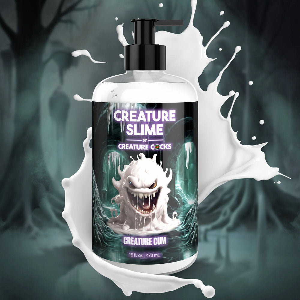 Creature Slime By Creature Cocks Creature Cum Cum Lubricant 473 Ml Pump Bottle