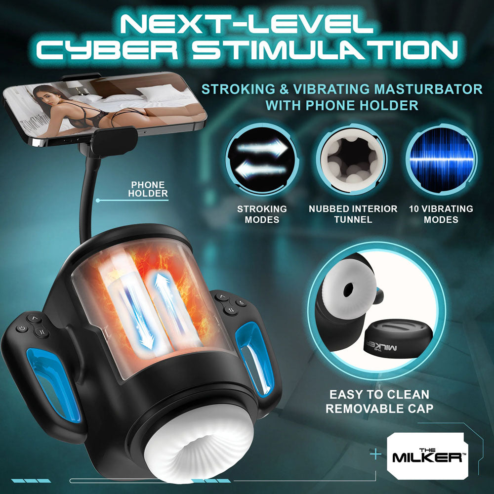 Love Botz The Milker Cyber Milker Usb Rechargeable Male Masturbator
