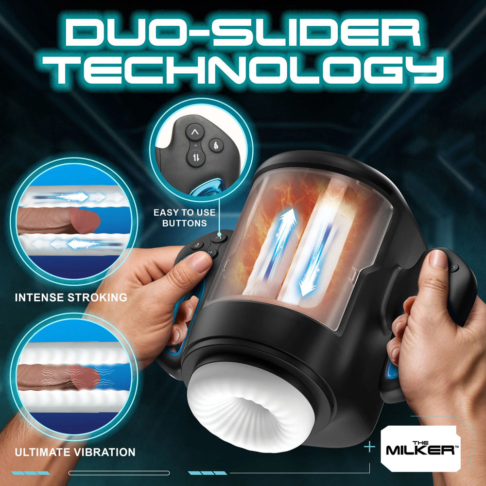 Love Botz The Milker Cyber Milker Usb Rechargeable Male Masturbator
