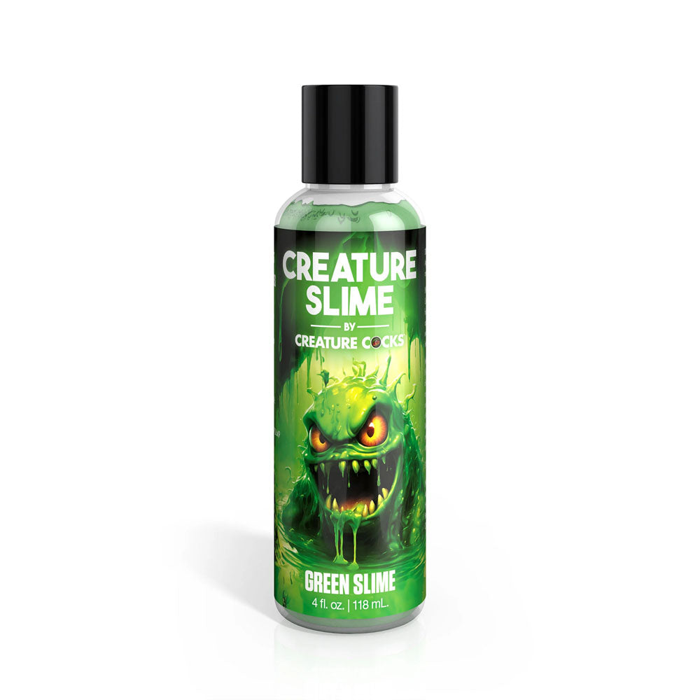 Creature Slime By Creature Cocks Green Slime Green Water Based Lubricant 118 Ml Bottle