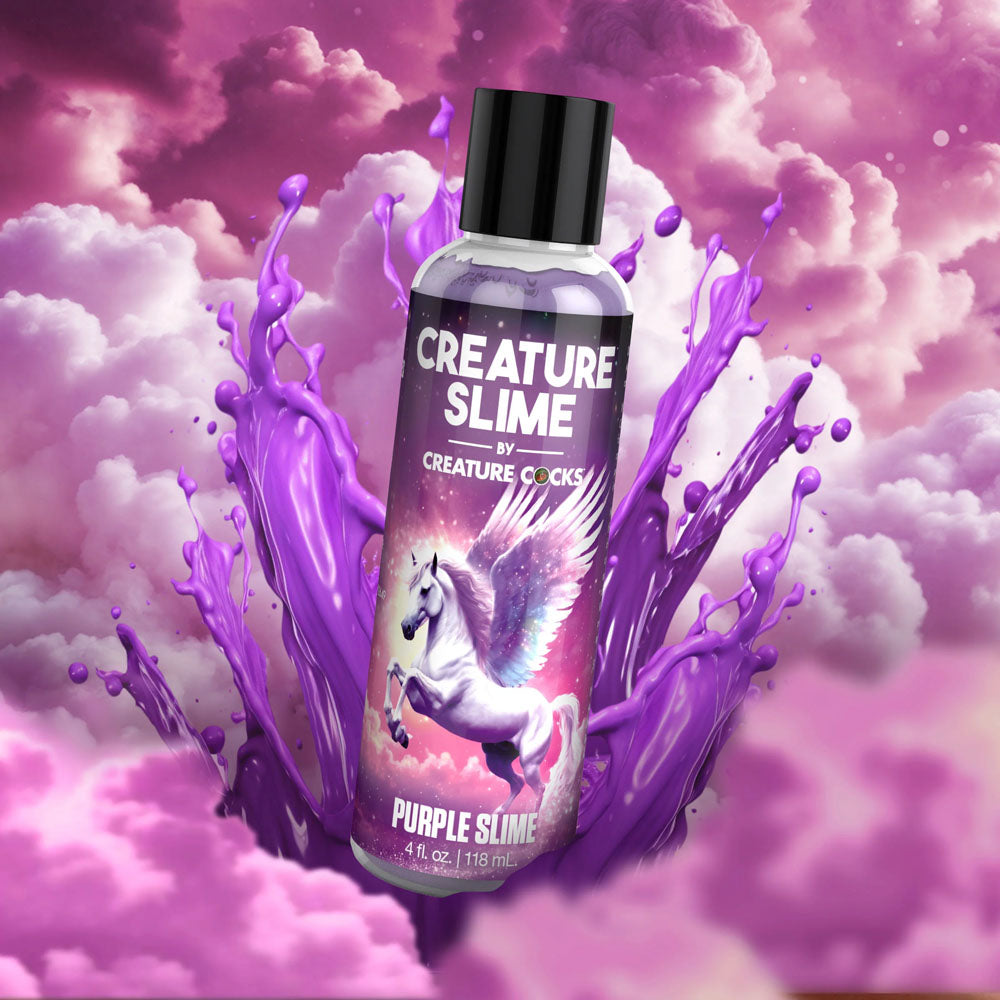 Creature Slime By Creature Cocks Purple Slime Purple Water Based Lubricant 118 Ml Bottle