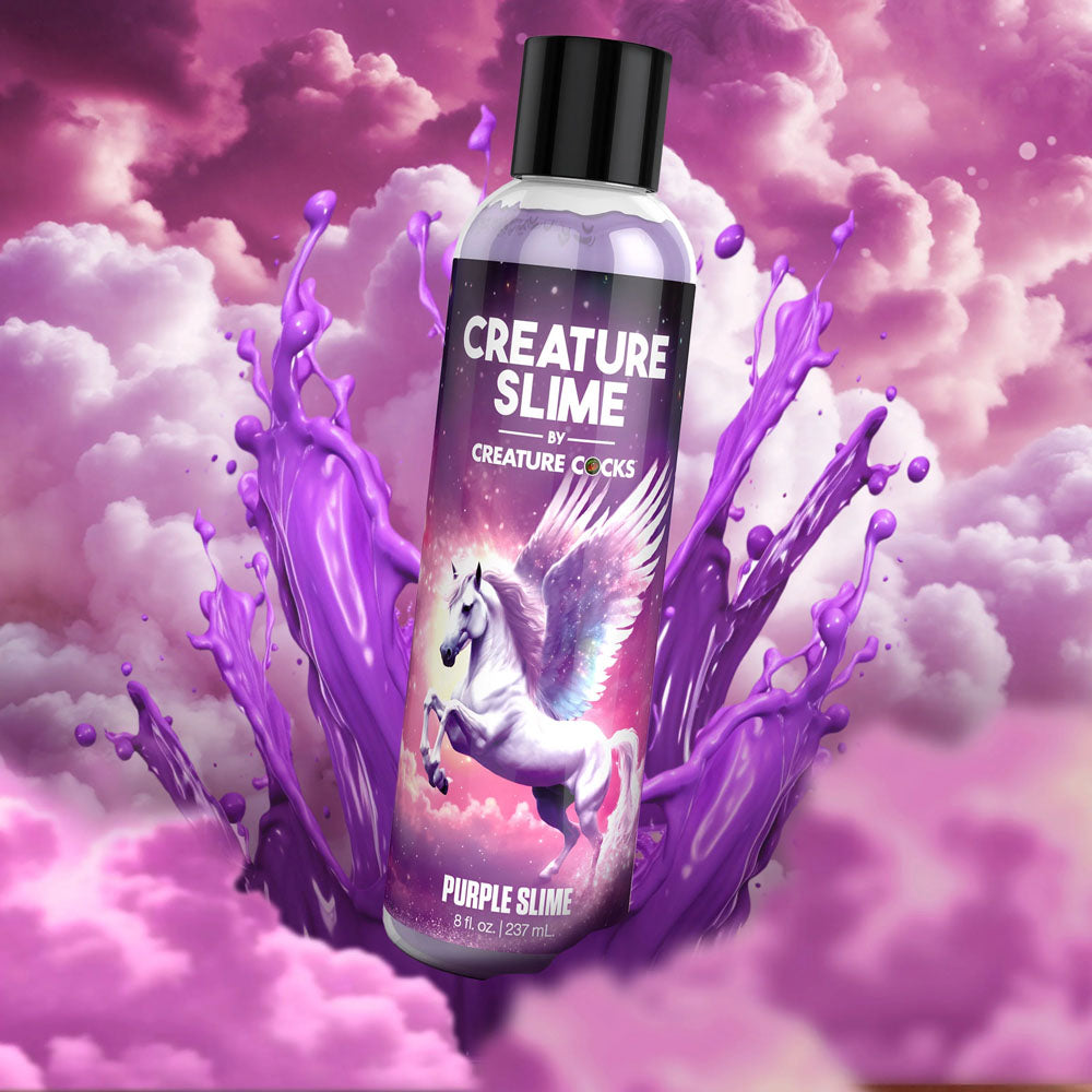 Creature Slime By Creature Cocks Purple Slime Purple Water Based Lubricant 237 Ml Bottle