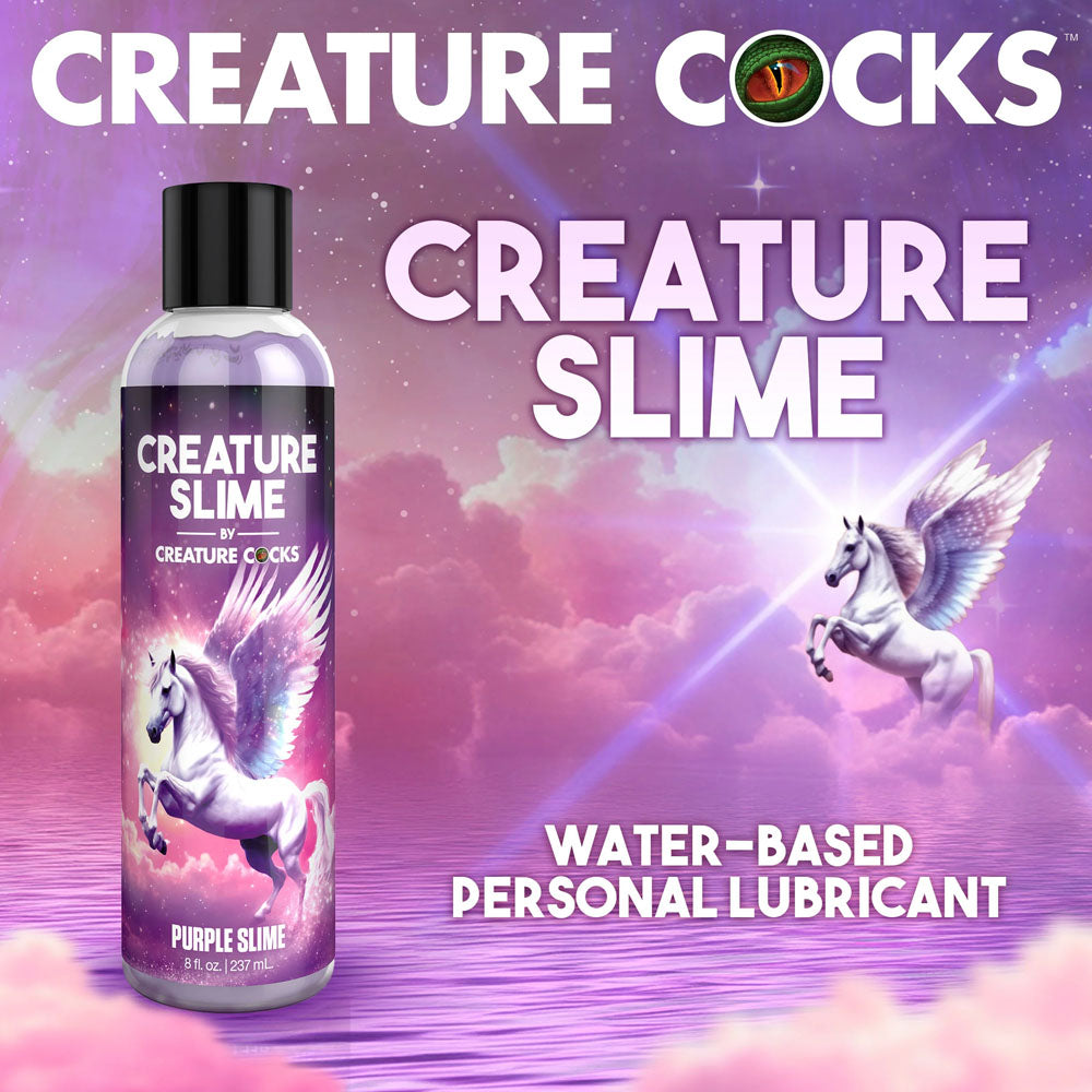 Creature Slime By Creature Cocks Purple Slime Purple Water Based Lubricant 237 Ml Bottle