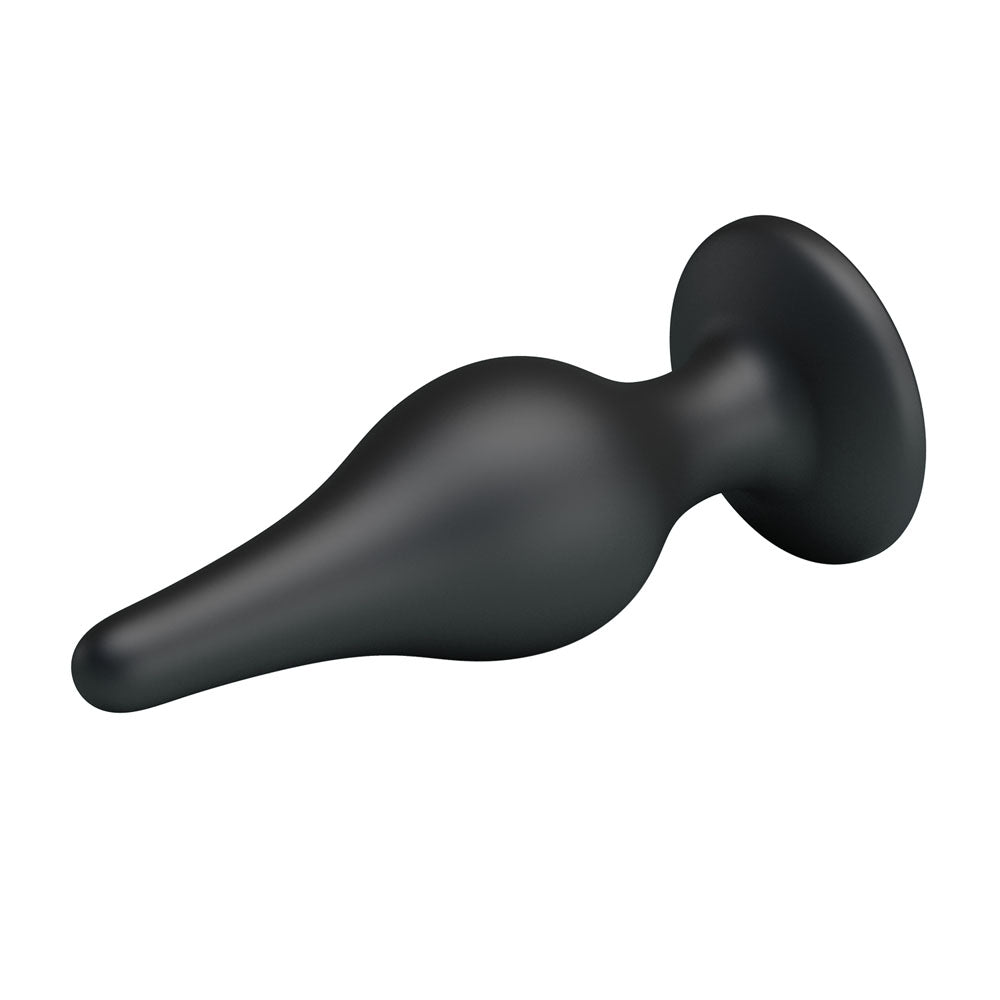 Party Up Jeffrey Butt Plug Black 14 Cm Butt Plug