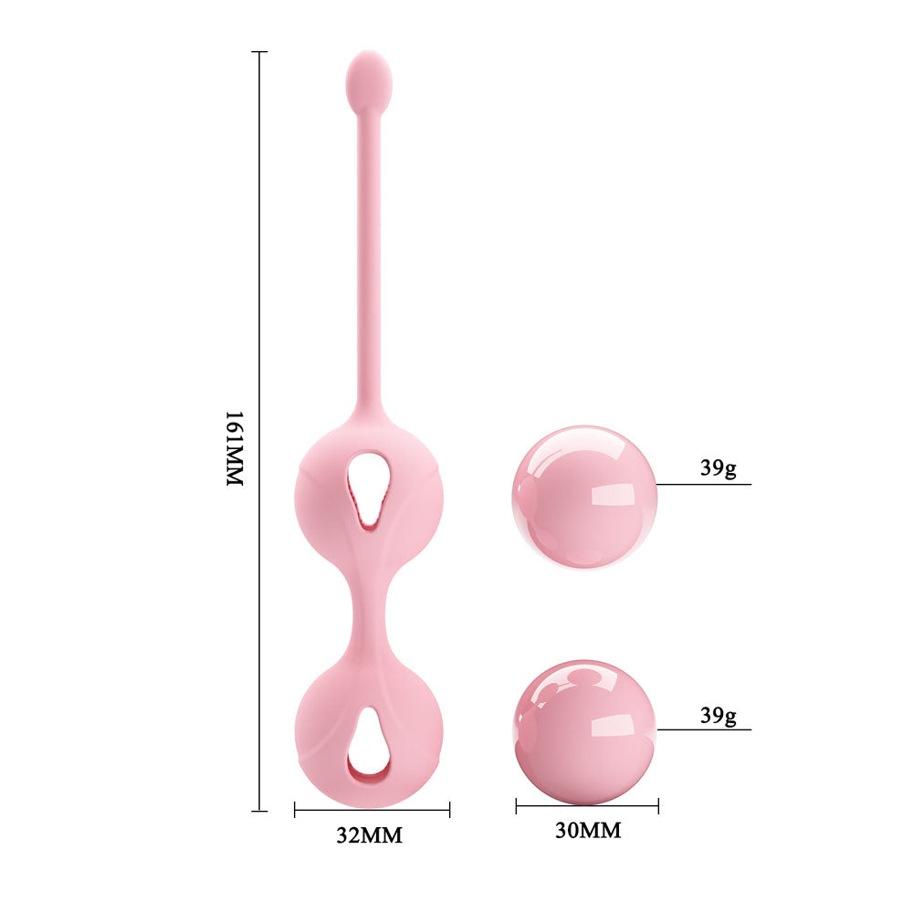 Party Up Rebecca Kegel Balls Pink Pink Kegel Balls