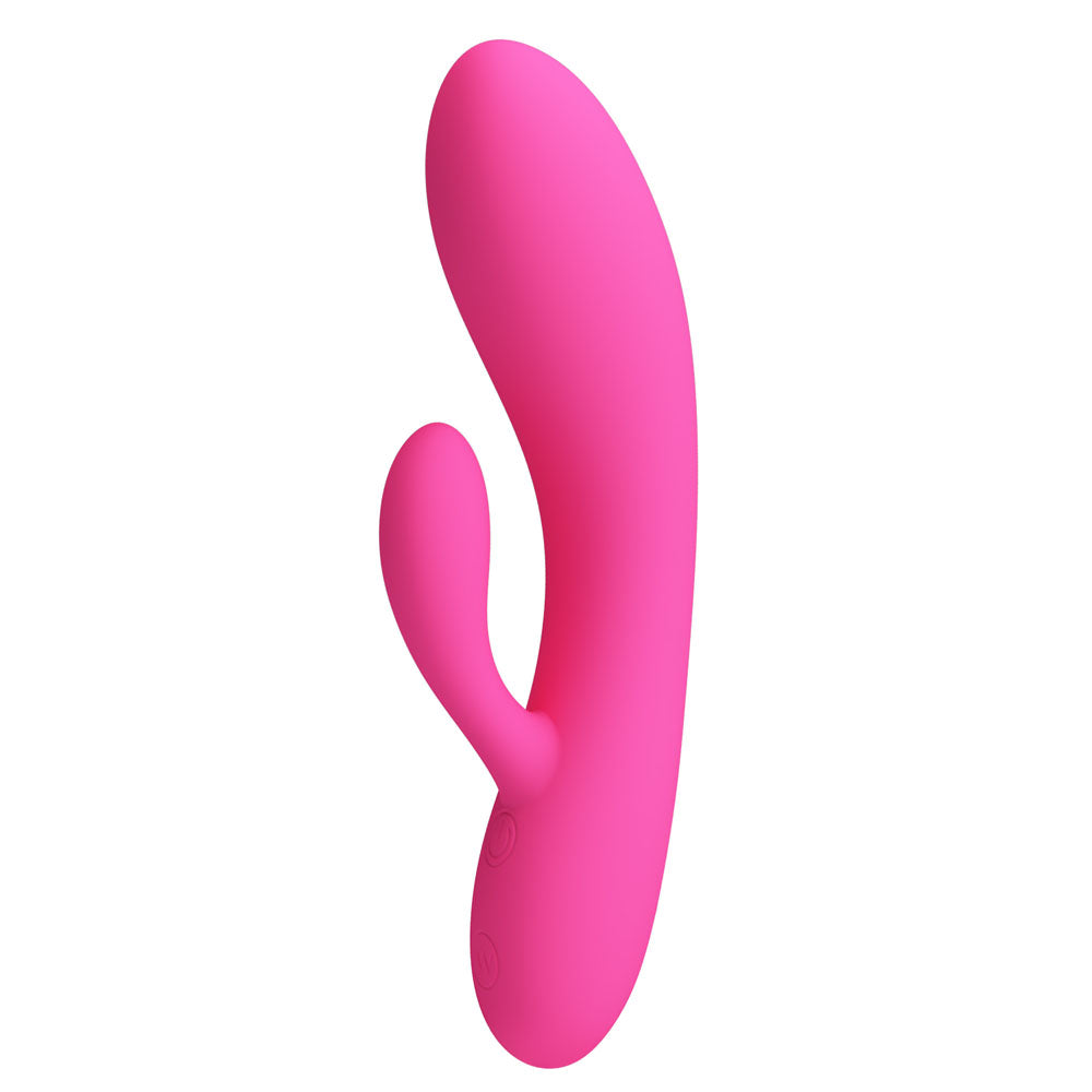 Party Up Clare Flexible Vibe Pink Pink 16.9 Cm Usb Rechargeable Rabbit Vibrator