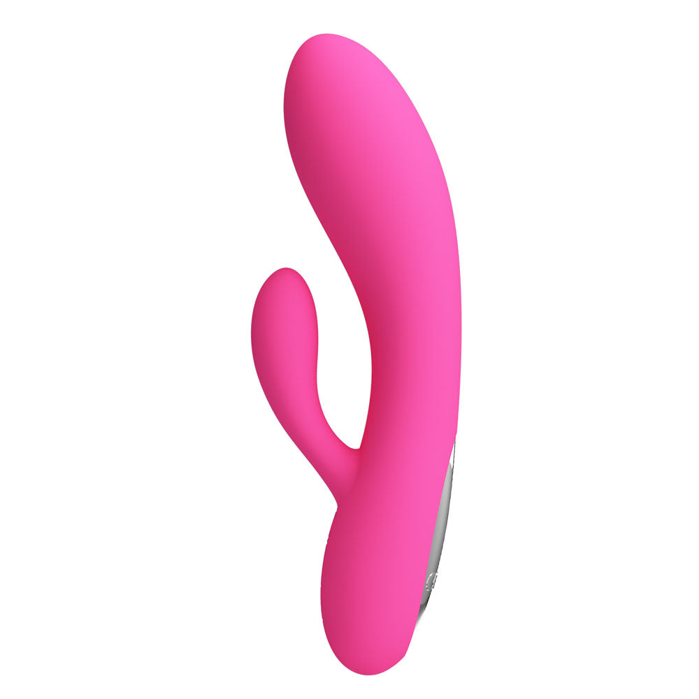 Party Up Clare Flexible Vibe Pink Pink 16.9 Cm Usb Rechargeable Rabbit Vibrator