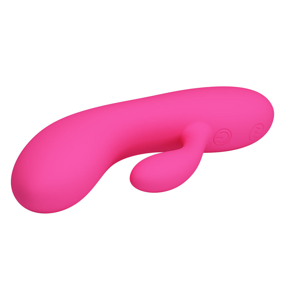 Party Up Clare Flexible Vibe Pink Pink 16.9 Cm Usb Rechargeable Rabbit Vibrator