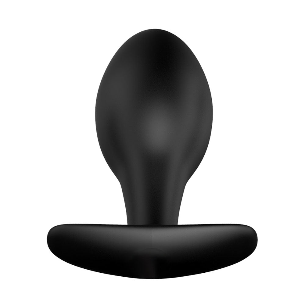 Party Up Jeff Silicone Plug Black 8.5 Cm Butt Plug