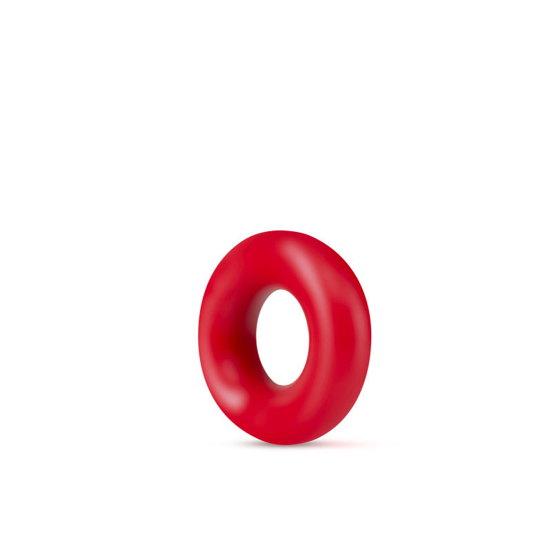 Stay Hard Donut Rings Red Cock Rings Set Of 2
