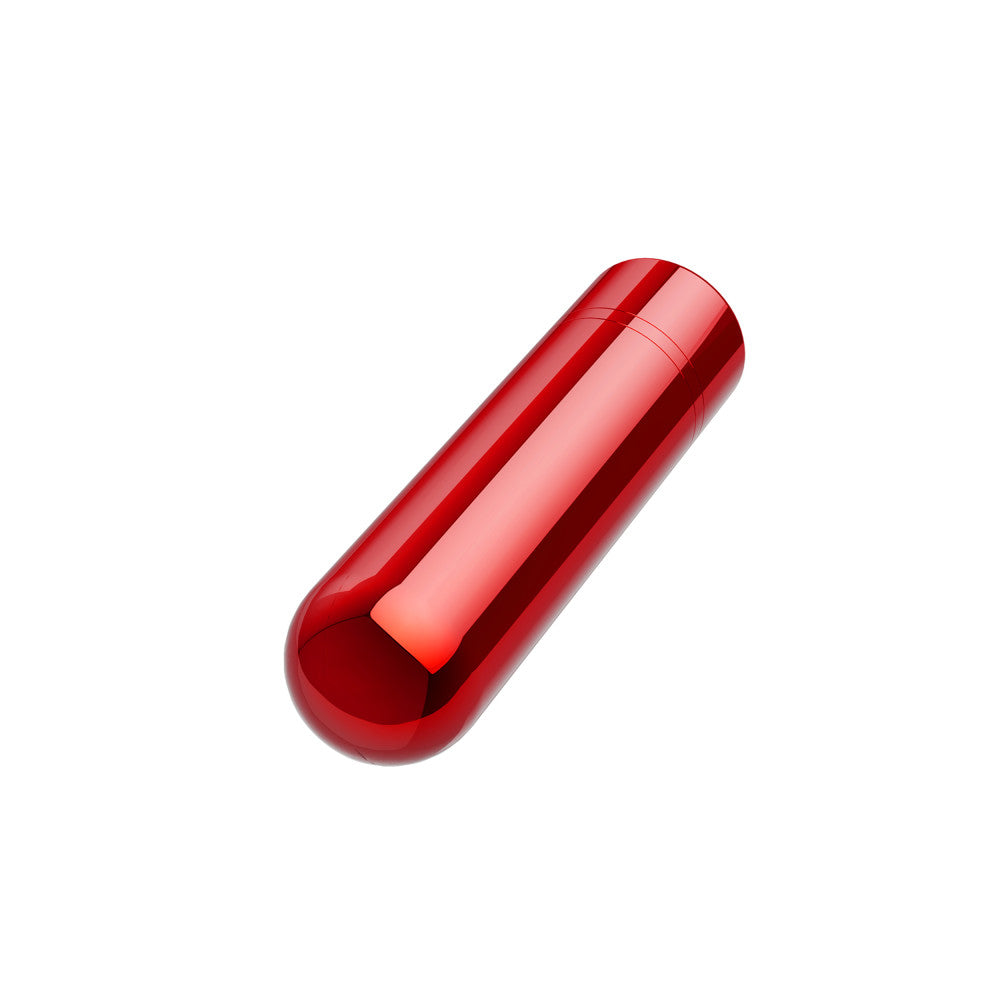 Kool Vibes Rechargeable Mini Bullet Cherry Red 6.4 Cm Usb Rechargeable Bullet