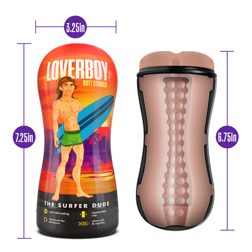 Coverboy The Surfer Dude Flesh Male Ass Stroker