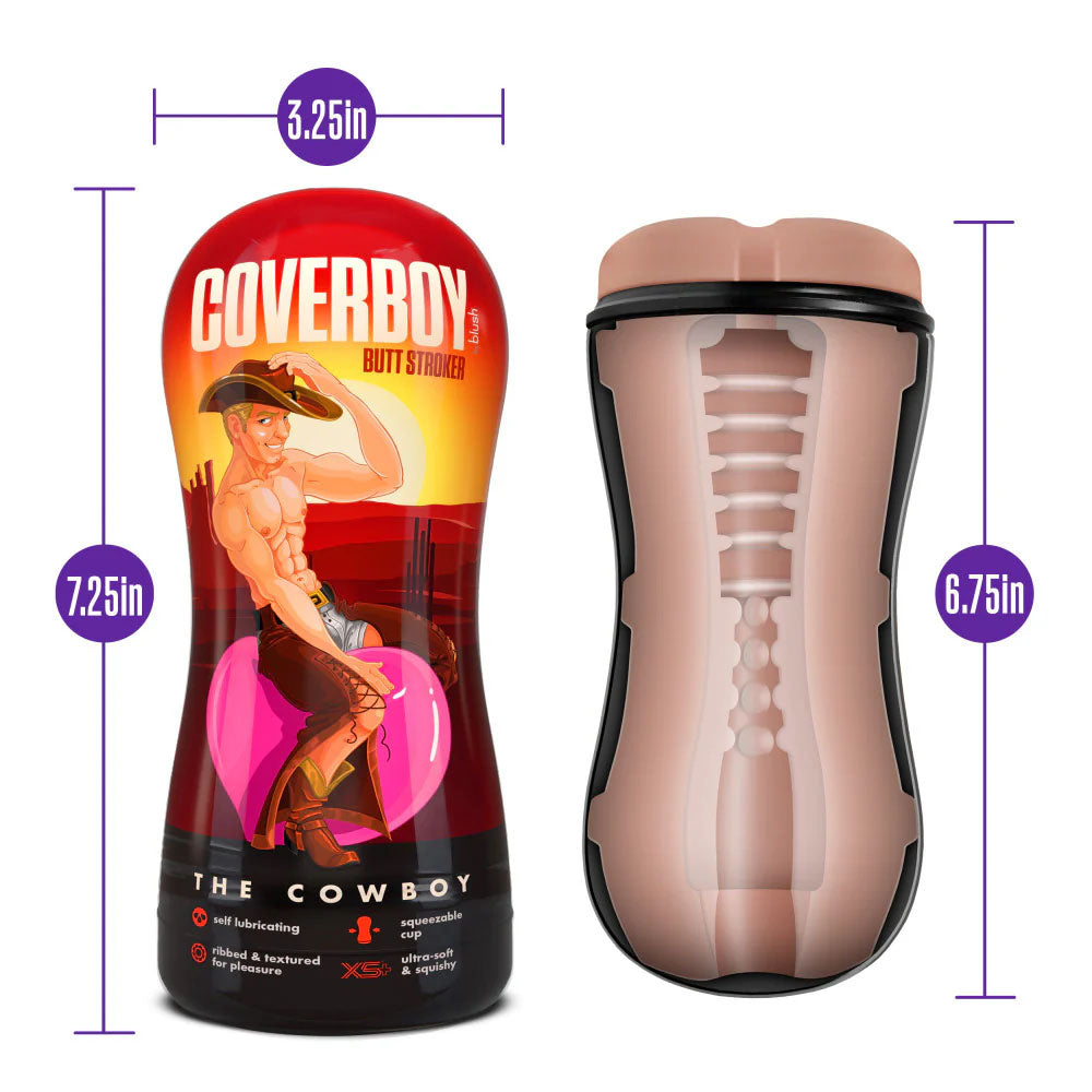 Coverboy The Cowboy Flesh Male Ass Stroker