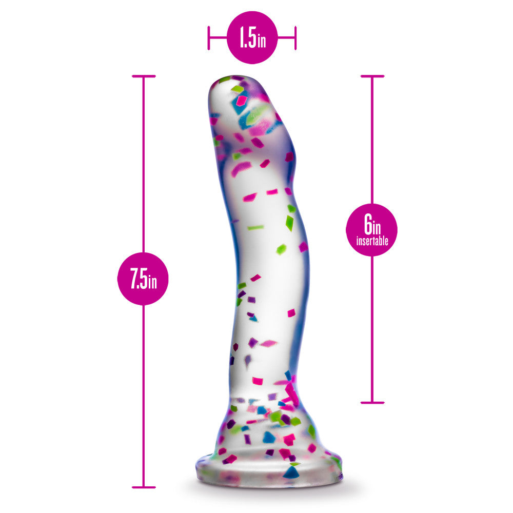 Neo Elite Glow Hanky Panky Glow In Dark Clear 19 Cm Dong