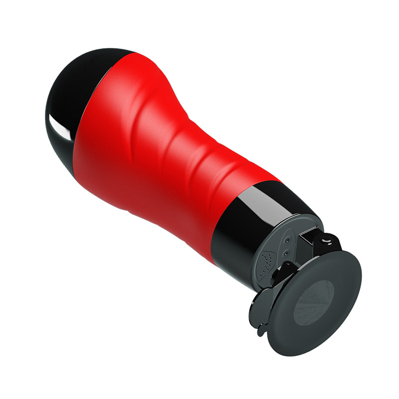 Crazy Bull Delia Vibrating Stroker Flesh Vibrating Vagina Stroker With Suction Base