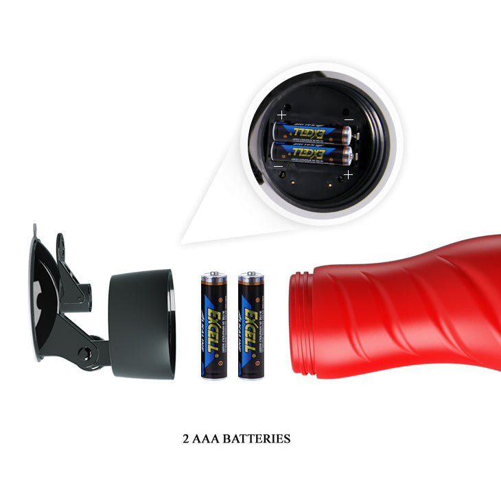 Crazy Bull Delia Vibrating Stroker Flesh Vibrating Vagina Stroker With Suction Base