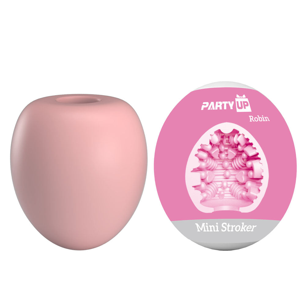 Party Up Robin Mini Stroker Pink Mini Stroker