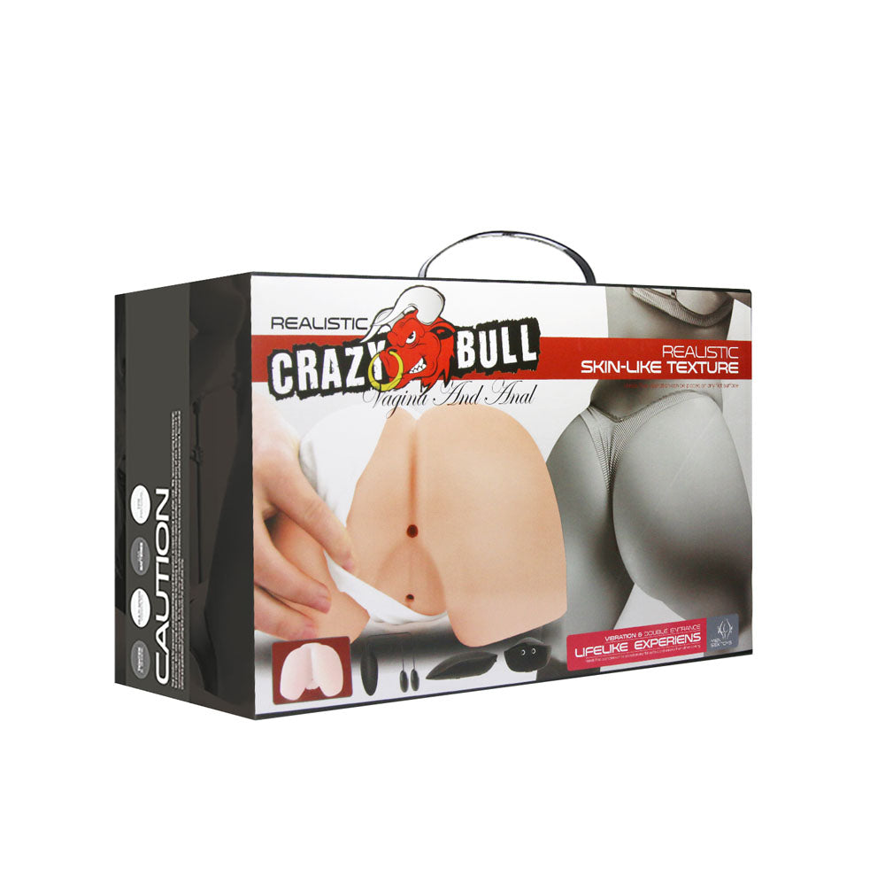 Crazy Bull Vibrating Doggy Torso Flesh Vibrating Doggy Style Torso Masturbator