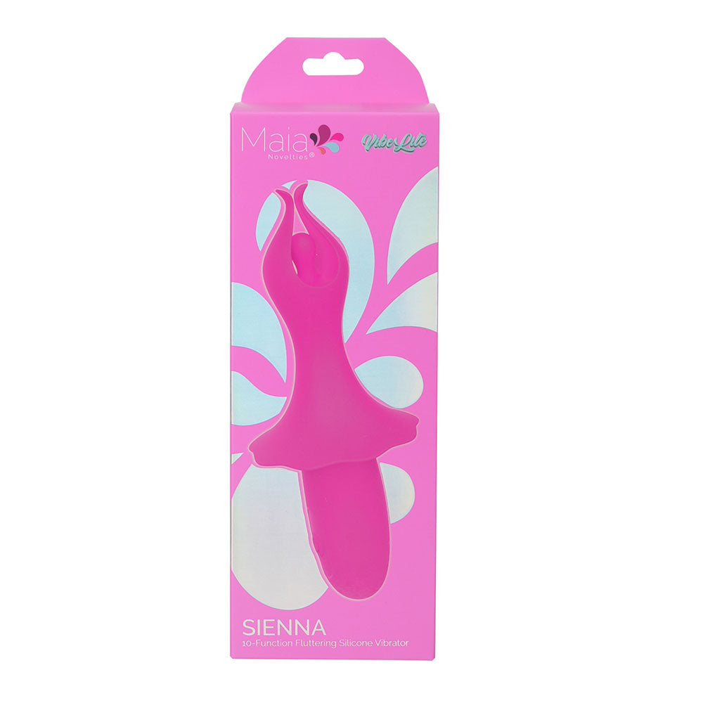 Maia Sienna Pink Pink 15.2 Cm Usb Rechargeable Fluttering Bullet