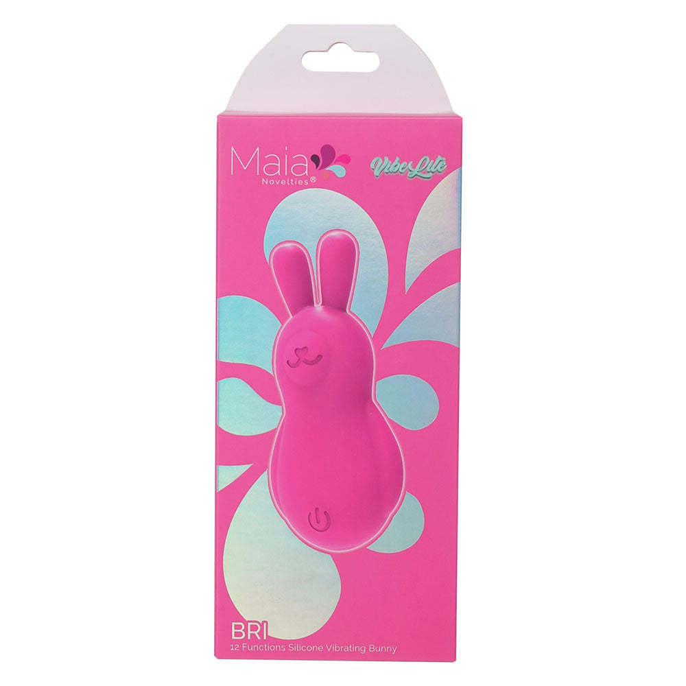 Maia Bri Pink Pink 9 Cm Usb Rechargeable Vibrating Bunny Bullet